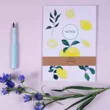 CUADERNO A5 LIMONES